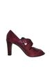 Via Spiga 100% Leather Burgundy Heels Size 9 1/2 - photo 1