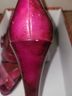 Via Spiga 100% Leather Burgundy Heels Size 9 1/2 - photo 5