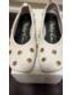 3.1 Phillip Lim 100% Leather Polka Dots White Gold Flats Size 7 - photo 3