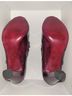 Via Spiga 100% Leather Burgundy Heels Size 9 1/2 - photo 6