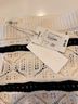 L Space 100% Cotton Solid White Black Shorts Size M - photo 4