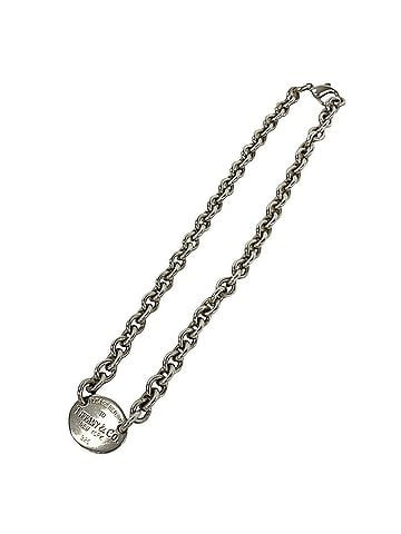 Tiffany & Co. TIFFANY&amp;Co. Tiffany Vintage Return to Oval Necklace, Sterling Silver 925, Item No. 35247 (view 1)