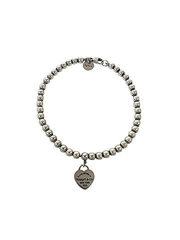 Tiffany & Co. TIFFANY&amp;Co. Tiffany Return to Heart Tag Bracelet, Sterling Silver 925, Ball Chain Accessory, 29062 (view 1)