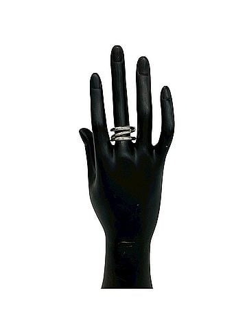 Tiffany & Co. TIFFANY&amp;Co. Tiffany Vintage Diagonal Ring, Sterling Silver 925, Accessory, Silver, 43865 (view 2)