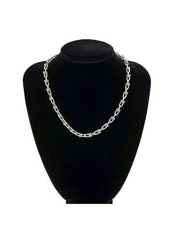 Tiffany & Co. TIFFANY&amp;Co. Tiffany HardWear Small Link Necklace, Sterling Silver 925, Choker, Accessory, 98424 (view 2)