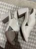 Naturalizer White Heels Size 7 1/2 - photo 4