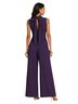 Julia Jordan Solid Purple Jumpsuit Size 12 - photo 2