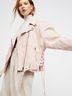 Free People 100% Cotton Pink Jacket Size XS - photo 4