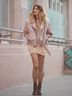 Free People 100% Cotton Pink Jacket Size XS - photo 5