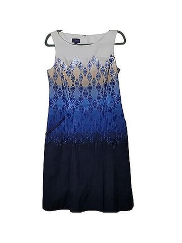 Pendleton Abstract Sheath Dress With Pockets Cocktail Dress (view 1)