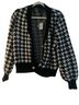 New Look Houndstooth Black White Jacket Size M - photo 1