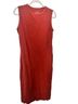Universal Thread 100% Cotton Red Orange Casual Dress Size S - photo 1