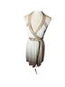 BCBG Ivory Gold Cocktail Dress Size 6 - photo 1
