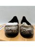 Anne Klein 100% Other Snake Print Black Brown Flats Size 10 - photo 5