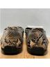 Anne Klein 100% Other Snake Print Black Brown Flats Size 10 - photo 7