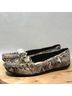 Anne Klein 100% Other Snake Print Black Brown Flats Size 10 - photo 13