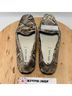 Anne Klein 100% Other Snake Print Black Brown Flats Size 10 - photo 8