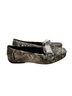 Anne Klein 100% Other Snake Print Black Brown Flats Size 10 - photo 1