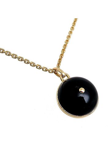Louis Vuitton Louis Vuitton Yellow Gold Diamond,Onyx Women's Necklace Carat/0.07 (Onyx,White,Yellow) (view 2)