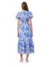 Sugarlips Floral Blue White Casual Dress Size XL - photo 2