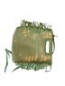 Maje Green Leather Tote One size - photo 2