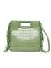 Maje Green Leather Tote One size - photo 1