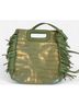 Maje Green Leather Tote One size - photo 3