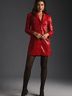 Maeve 100% Polyester Red Blazer Size 14 - photo 15