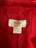 Maeve 100% Polyester Red Blazer Size 14 - photo 3