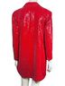 Maeve 100% Polyester Red Blazer Size 14 - photo 2