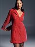 Maeve 100% Polyester Red Blazer Size 14 - photo 14