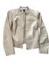 Ann Taylor 100% Leather 50% Nylon 50% Acetate Tan Leather Jacket Size S - photo 1