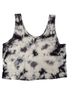 Garage Tie-dye Black White Sleeveless Top Size XL - photo 1