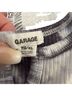 Garage Tie-dye Black White Sleeveless Top Size XL - photo 2