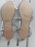 Bamboo Silver Sandals Size 8 1/2 - photo 5