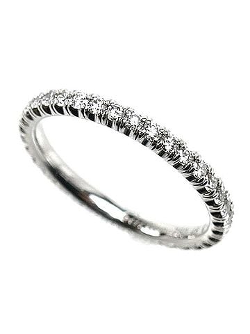 Cartier CARTIER Cartier 18KWG White Gold Etincelle de Ring B4077948 Diamond 48 1.7g Women's (view 1)