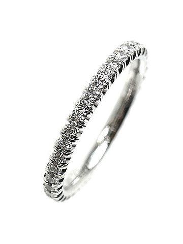 Cartier CARTIER Cartier 18KWG White Gold Etincelle de Ring B4077948 Diamond 48 1.7g Women's (view 2)
