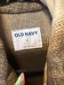 Old Navy Plaid Brown Ivory Jacket Size M - photo 3