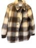 Old Navy Plaid Brown Ivory Jacket Size M - photo 1