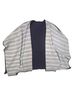 Tory Burch Stripes Black White Coat Size M - photo 3