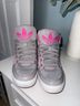 Adidas Gray Pink Sneakers Size 7 - photo 3