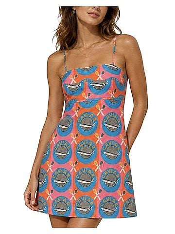 Rachel Antonoff Caviar Print Mini Dress Casual Dress (view 1)