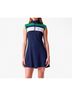 Lacoste Green White Blue Black Active Dress Size 6 - photo 3