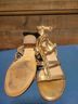 Aldo Gold Sandals Size 8 1/2 - photo 3