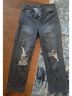 Wild Fable 100% Cotton Solid Black Jeans Size 6 - photo 4