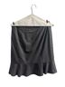 Laundry by Shelli Segal Stripes Gray Formal Skirt Size 2 - photo 2
