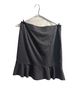 Laundry by Shelli Segal Stripes Gray Formal Skirt Size 2 - photo 1
