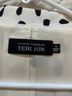 Teri Jon by Rickie Freeman Polka Dots White Black Blazer Size 12 - photo 2