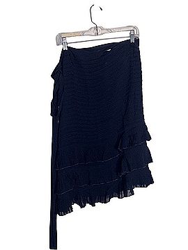 Susana Monaco Asymmetrical Ruffle Skirt Silk Skirt (view 2)
