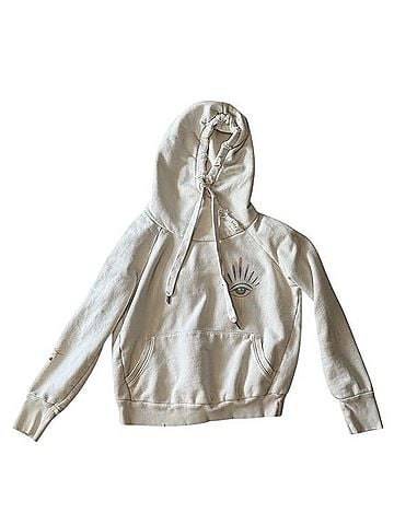 NSF NSF x JA Cream Cotton Hoodie Sweatshirt (view 1)
